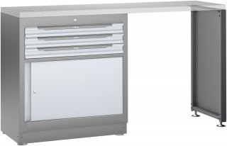 VIGOR Schubladen-Unterschrank ∙ 3 Schubladen ∙ 861 mm ∙ V6000-030XL ∙ L x B x H: 861 mm x 500 mm x 953 mm Bild 7