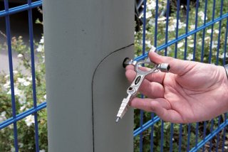 VIGOR Baustellenschlüssel ∙ MasterKey ∙ Bau ∙ V4228 ∙ L x B: 170 mm x 80 mm Bild 6