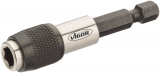 VIGOR Bit Box ∙ V5019 ∙ 1/4 Zoll (6,3 mm) Sechskant massiv ∙ Schlitz Profil | Innen Sechskant Profil | Kreuzschlitz Profil PH | Poz Bild 4