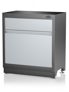 VIGOR Abfall-Unterschrank ∙ 861 mm ∙ V6000-033XL ∙ L x B x H: 861 mm x 500 mm x 953 mm Bild 2