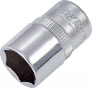 HAZET Steckschlüsseleinsatz 850A-7/16 ∙ 1/4 Zoll (6,3 mm) Vierkant hohl ∙ Außen Sechskant-Tractionsprofil ∙ SW <sup>7</sup>⁄<sub Bild 1