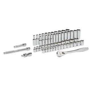 3/8 56pc ST Steckschlüssel Set SAE+Metr. Bild 6