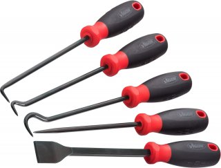 VIGOR Haken- und Schaber Satz ∙ V5045 ∙ 5-teilig ∙ Anzahl Werkzeuge: 5 Bild 3