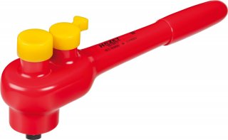 HAZET Umschaltknarre ∙ schutzisoliert 8816KV ∙ 3/8 Zoll (10 mm) Vierkant massiv ∙ Länge: 194 mm Bild 2