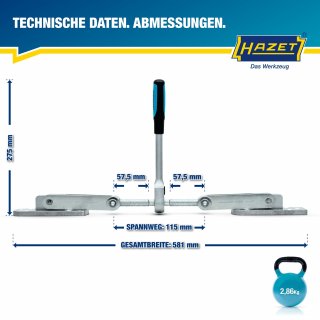 HAZET Balken- / Platten-Zuggerät 1774-2 Bild 7