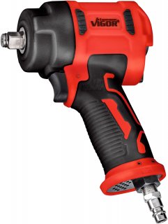 VIGOR Mini Schlagschrauber ∙ V5671N ∙ Lösemoment maximal [Nm]: 1200 Nm ∙ 1/2 Zoll (12,5 mm) Vierkant massiv ∙ Jumbohammer-Schlag Bild 2