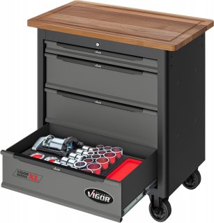 VIGOR Mobile Werkbank Series XL ∙ leer ∙ V4814 ∙ L x B x H: 907 mm x 481 mm x 990 mm Bild 17