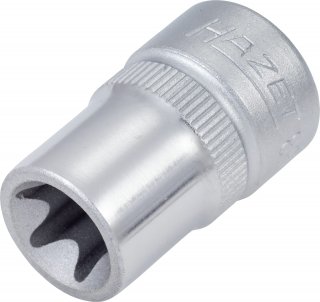 HAZET Steckschlüsseleinsatz 880-E12 ∙ 3/8 Zoll (10 mm) Vierkant hohl ∙ Außen TORX® Profil ∙ SW E12 Bild 1