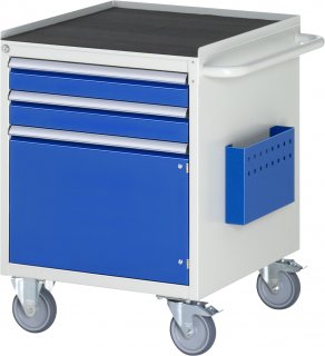 Montagewagen L3.5 | B580xT650xH795mm | 2xSchublade-VA | 1xTür rechts | MT-Top-25mm Bild 1