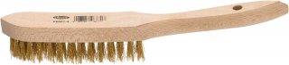 VIGOR Drahtbürste ∙ Messing ∙ 4-reihig ∙ V6807-4 ∙ Länge: 150 mm Bild 2