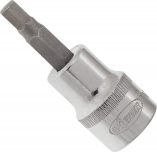 VIGOR Innensechskant Schraubendreher-Einsatz ∙ V2283N ∙ 3/8 Zoll (10 mm) Vierkant hohl ∙ Innen Sechskant Profil ∙ SW 5 mm Bild 2
