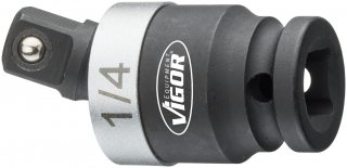 VIGOR Schlagschrauber Gelenkstück ∙ V5505-1/4 ∙ 1/4 Zoll (6,3 mm) Vierkant hohl ∙ 1/4 Zoll (6,3 mm) Vierkant massiv Bild 1