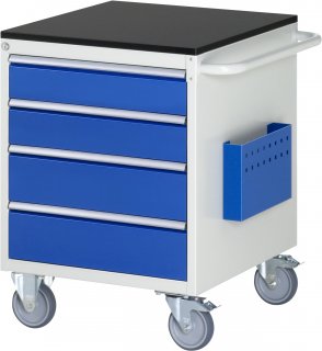 Montagewagen L3.6 | B580xT650xH790mm | 4xSchublade-VA | M-Top-20mm Bild 1