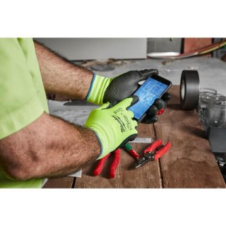 SCHNITTSCHUTZHANDS. 2/B 7/S HI-VIS Bild 3