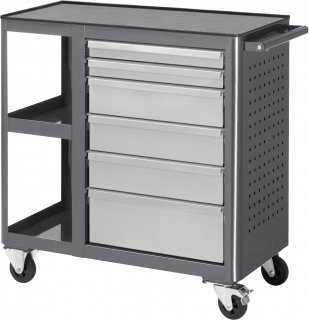 Rollwerkbank 6010 | B960xT450xH950 | 6xSchubladen | MT-Top-25mm Bild 1