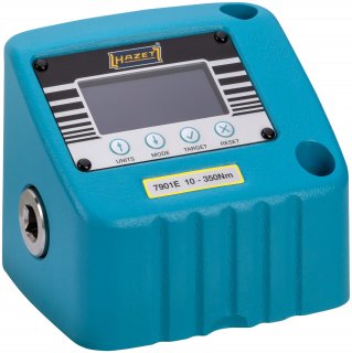 HAZET Drehmoment-Prüfgerät ∙ elektronisch ∙ 10 – 350 Nm 7901E ∙ Drehmomentbereich min-max: 10 – 350 Nm ∙ 1/2 Zoll (12,5 mm) Vier Bild 1