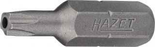 HAZET 5-Stern Bit 2225-20H ∙ 1/4 Zoll (6,3 mm) Sechskant massiv ∙ Innen 5-Stern Profil mit Zapfen ∙ SW 20H Bild 1