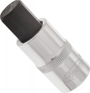 VIGOR Innensechskant Schraubendreher-Einsatz ∙ V2107 ∙ 1/2 Zoll (12,5 mm) Vierkant hohl ∙ Innen Sechskant Profil ∙ SW 14 mm Bild 2