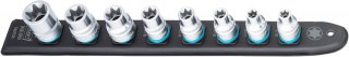 HAZET SmartRail ∙ Flexible Kunststoff-Steckleiste 900E-SR/8 ∙ 1/2 Zoll (12,5 mm) Vierkant hohl ∙ Außen TORX® Profil ∙ 8-teilig ∙ Bild 2
