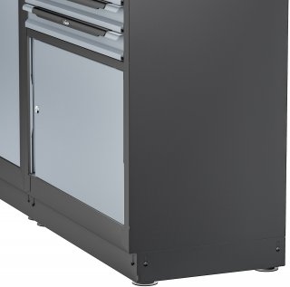 VIGOR Sockelblende ∙ für Unterschränke ∙ V6000-010 ∙ L x B x H: 472 mm x 11 mm x 90 mm Bild 3