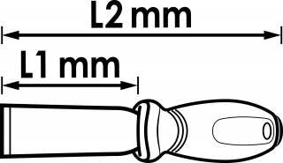 VIGOR Schaber ∙ V2487 ∙ 32 mm Bild 2