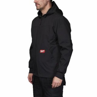 FREEFLEX Softshell Kapuzenjacke sw M  Bild 4