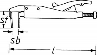 HAZET Gripzange 752-2 ∙ Länge: 205 mm Bild 2