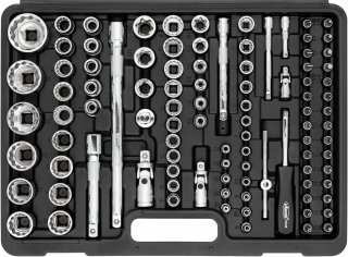 VIGOR Steckschlüssel Satz ∙ V5461 ∙ 1/4 Zoll (6,3 mm) Vierkant hohl | 3/8 Zoll (10 mm) Vierkant hohl | 1/2 Zoll (12,5 mm) Vierkant Bild 7
