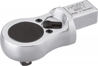 HAZET Einsteck-Umschaltknarre 6602-1 ∙ 14 x 18 mm Einsteck-Vierkant massiv ∙ 3/8 Zoll (10 mm) Vierkant massiv ∙ Länge: 81 mm Bild 1