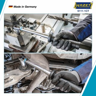 HAZET Drehmomentschlüssel mit DAkkS-Kalibrierschein 6111-1CTCAL ∙ Drehmomentbereich min-max: 20 – 120 Nm ∙ Genauigkeit: 2% ∙ 3/8 Bild 4