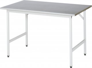 Arbeitstisch Jerry höhenverstellbar | B1250xT800xH800-850mm | S-Platte-25mm Bild 1
