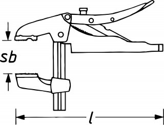 HAZET Gripzange 753-2 ∙ Länge: 260 mm Bild 2