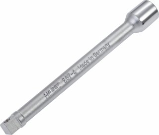 HAZET Verlängerung 867-4 ∙ 1/4 Zoll (6,3 mm) Vierkant hohl ∙ 1/4 Zoll (6,3 mm) Vierkant massiv ∙ Länge: 101,5 mm Bild 2
