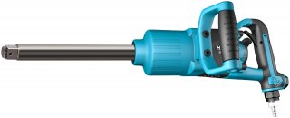 HAZET Schlagschrauber ∙ lange Spindel 9014P-1 ∙ Lösemoment maximal [Nm]: 3400 Nm ∙ 1 Zoll (25 mm) Vierkant massiv ∙ Direkthammer Bild 1