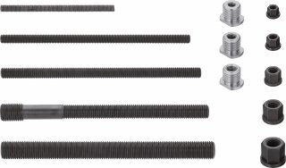VIGOR Zugstangen- | Kragenmutter Adapter Satz ∙ V3207 ∙ 13-teilig ∙ Anzahl Werkzeuge: 13 Bild 2