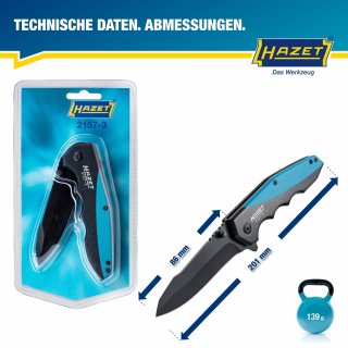 HAZET Klappmesser 2157-3 ∙ 201 mm Bild 7