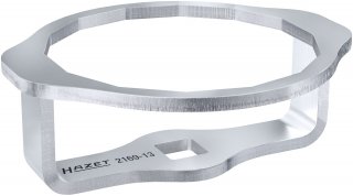HAZET Ölfilterschlüssel 2169-13 ∙ 1/2 Zoll (12,5 mm) Vierkant hohl ∙ Außen 14-kant Profil ∙ SW 80 mm Bild 4