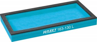 HAZET 2-Komponenten Weichschaumeinlage ∙ leer 163-130L ∙ L x B x H: 342 mm x 172 mm x 33 mm Bild 4