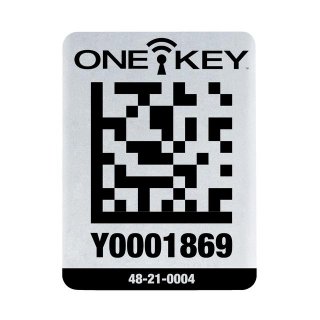 AIDTLM QR-Code Sticker Metall 25 Stück Bild 1