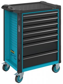 HAZET Werkstattwagen Assistent 179N ∙ einzeln 179N-7 ∙ L x B x H: 785 mm x 518 mm x 1020 mm ∙ Schubladen | flach: 5× 81 x 522 x 3 Bild 1