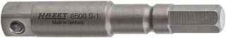 HAZET Schlag- | Maschinenschrauber Adapter 8508S-1 ∙ Sechskant massiv ISO 1173-A 5,5 ∙ 1/4 Zoll (6,3 mm) Vierkant massiv ∙ Länge: Bild 1