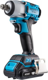 HAZET Mini Akku Schlagschrauber Satz ∙ 18 Volt 9212M-1/4 ∙ Lösemoment maximal [Nm]: 270 Nm ∙ 1/2 Zoll (12,5 mm) Vierkant massiv  Bild 6