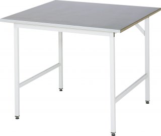Arbeitstisch Jerry höhenverstellbar | B1000xT1000xH800-850mm | S-Platte-25mm Bild 1