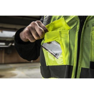 Warnschutzweste gelb 2XL/3XL Bild 4