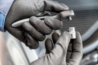 VIGOR Doppelsechskant Steckschlüssel Satz ∙ V7514/13 ∙ 1/4 Zoll (6,3 mm) Vierkant hohl ∙ Außen Doppelsechskant Profil ∙ 13-teili Bild 8