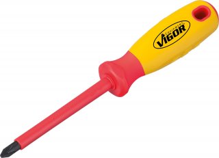 VIGOR VDE Kreuzschlitz Schraubendreher ∙ V2064 ∙ Kreuzschlitz Profil PH ∙ SW PH2 Bild 1