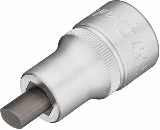 HAZET Spreizer 4912-3 ∙ 1/2 Zoll (12,5 mm) Vierkant hohl ∙ Zapfenprofil massiv ∙ SW für Zapfenprofil 6 x 8 mm Bild 1