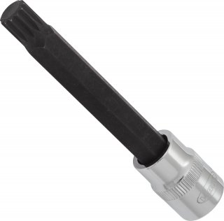 VIGOR Innenvielzahn Schraubendreher-Einsatz ∙ XZN ∙ V6118 ∙ 3/8 Zoll (10 mm) Vierkant hohl ∙ Innen Vielzahn Profil XZN ∙ SW M10 Bild 1