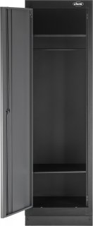 VIGOR Einzelflügeltür-Schrank ∙ hoch ∙ V6000-03 ∙ L x B x H: 600 mm x 526 mm x 1980 mm Bild 6