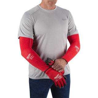 ARM-SCHNITTSCHUTZ KLASSE C | 40 CM ROT Bild 5